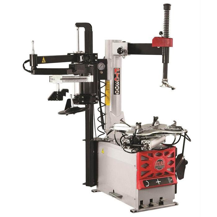 Atlas Auto Equipment Tire Changer Atlas Equipment Platinum PTC300 Rim-Clamp Tire Changer with Assist Arm