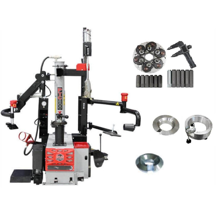 Atlas Auto Equipment Tire Changer Atlas Equipment Platinum PTC500 Center Post Tire Changer w/ Adapters