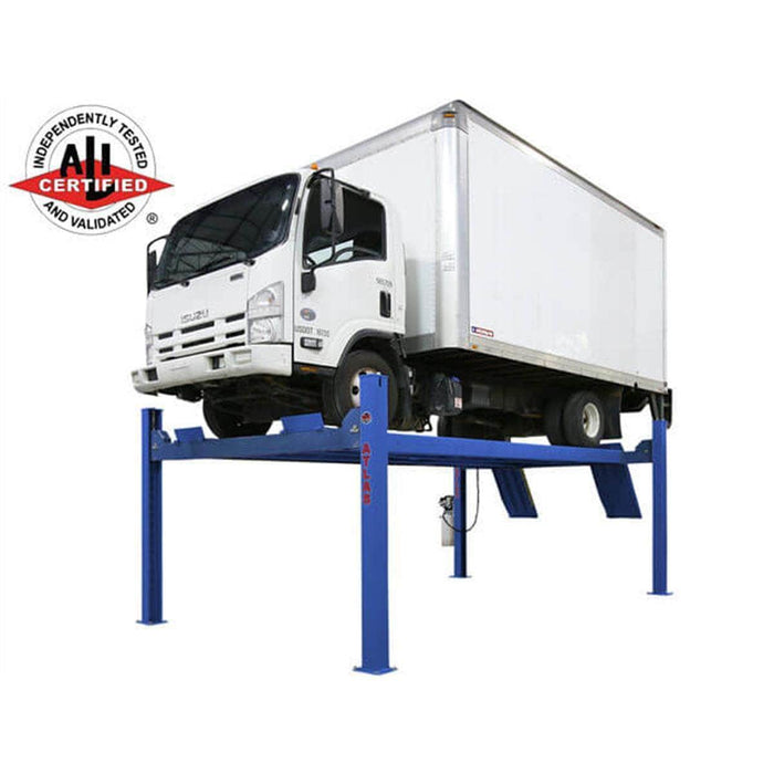 Atlas Auto Equipment Four Post Vehicle Lift Atlas Equipment Platinum PVL14 ALI Certified 14,000 lb. Capacity 4-Post Lift