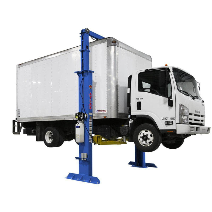 Atlas Auto Equipment Two Post Vehicle Lift Atlas Equipment Platinum PVL15 ALI Certified Commercial Overhead 15,000 lb. Capacity 2-Post Lift