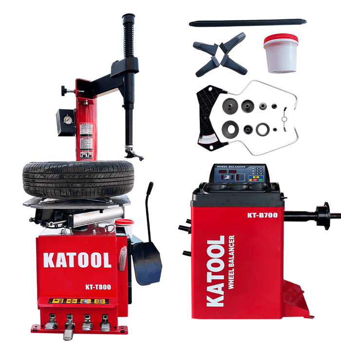 Katool Katool Tire Changer KT-T800 & Wheel Balancer KT-B700 Combo