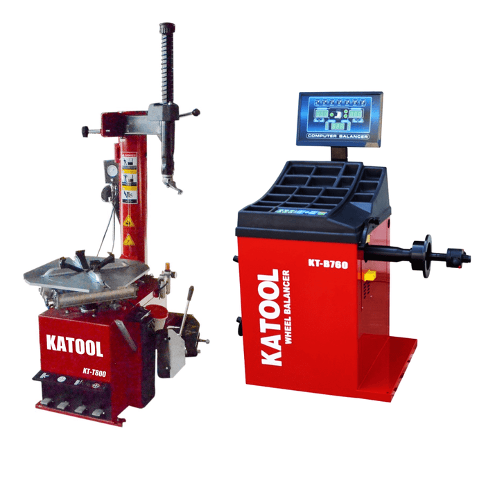 Katool Katool Tire Changer KT-T800 & Wheel Balancer KT-B760 Combo