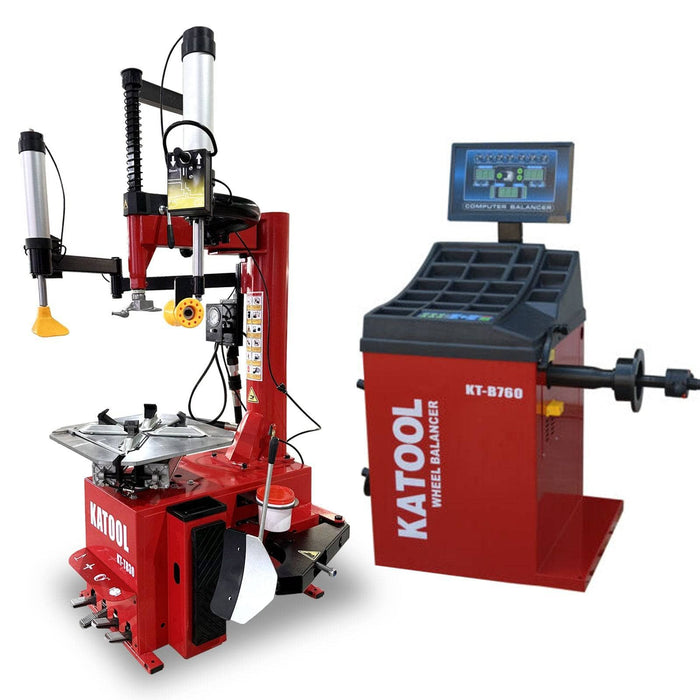 Katool Katool Tire Changer KT-T830 & Wheel Balancer KT-B760 Combo