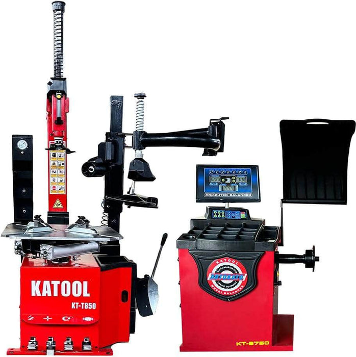 Katool Katool Tire Changer KT-T835 & Wheel Balancer KT-B750 Combo