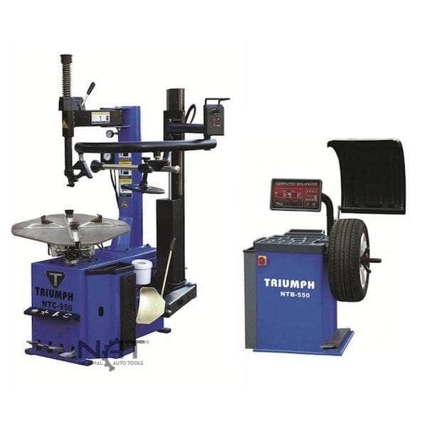 Triumph Combo Triumph - NTC-950-1 Tire Changer NTB-550 Wheel Balancer Combo