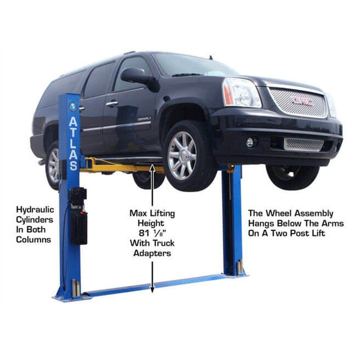 Atlas Auto Equipment Two Post Vehicle Lift Atlas Automotive Equipment BP8000 8,000 lb Capacity Baseplate 2-Post Lift
