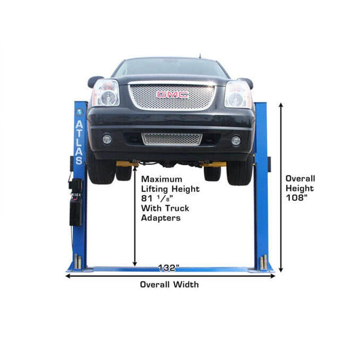 Atlas Auto Equipment Two Post Vehicle Lift Atlas Automotive Equipment BP8000 8,000 lb Capacity Baseplate 2-Post Lift