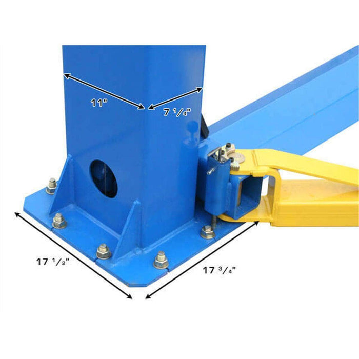 Atlas Auto Equipment Two Post Vehicle Lift Atlas Automotive Equipment BP8000 8,000 lb Capacity Baseplate 2-Post Lift