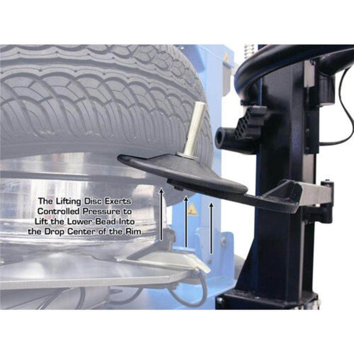 Atlas Auto Equipment Tire Changer Atlas Automotive Equipment TC755 Tilt-Back Rim-Clamp Tire Changer w/ E-Z Arm