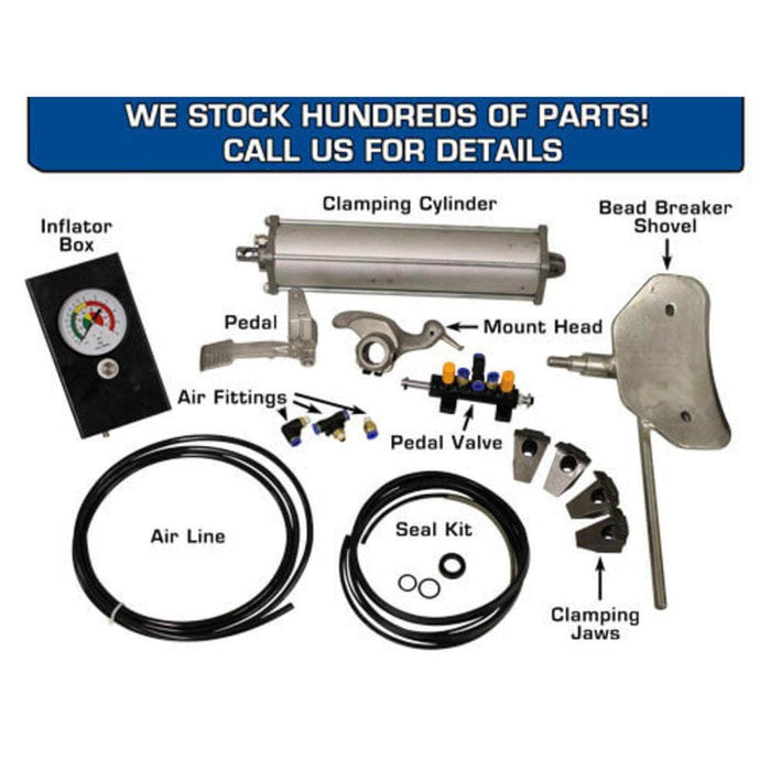 Atlas Auto Equipment Tire Changer Atlas Automotive Equipment TC755 Tilt-Back Rim-Clamp Tire Changer w/ E-Z Arm