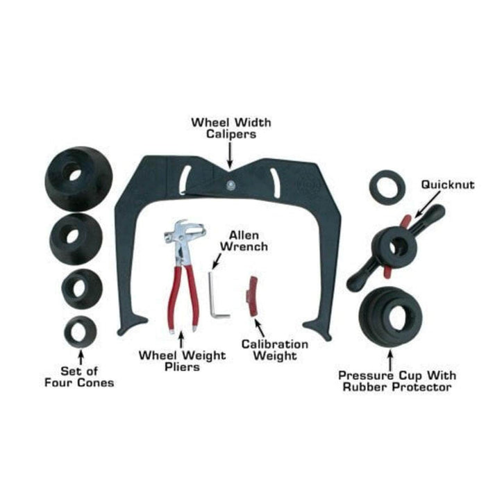 Atlas Auto Equipment Wheel Balancer Atlas Automotive Equipment WB49-2 PRO Premium 3D Computer Wheel Balancer