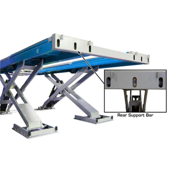 Atlas Auto Equipment Scissor Lift Atlas Equipment 12AWFSL 12,000 lb. Capacity Alignment Scissor Lift w/ Wheels-Free System