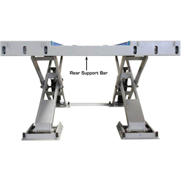 Atlas Auto Equipment Scissor Lift Atlas Equipment 12AWFSL 12,000 lb. Capacity Alignment Scissor Lift w/ Wheels-Free System