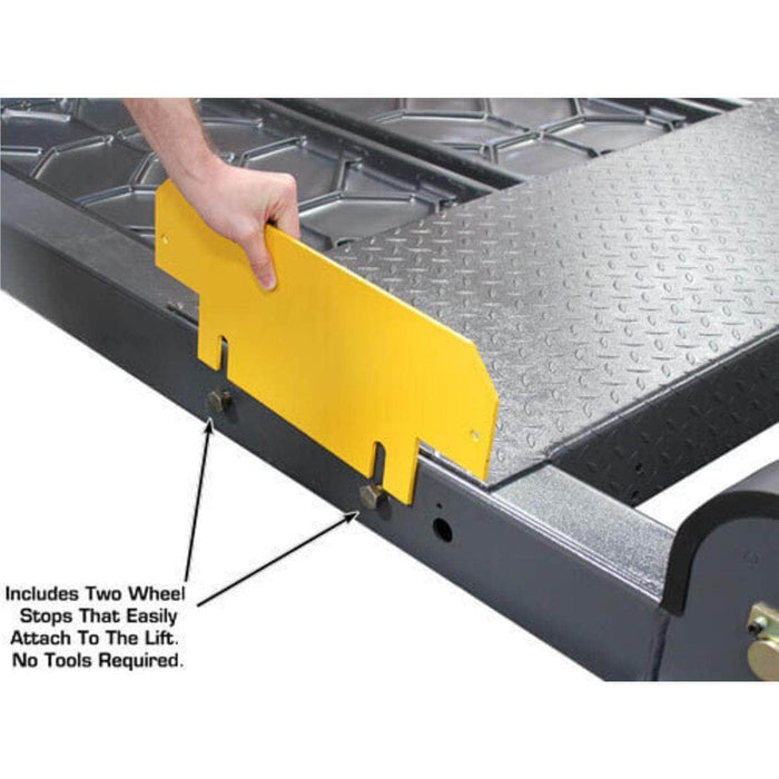 Atlas Auto Equipment Four Post Vehicle Lift Atlas Equipment 408SL Super Deluxe Portable Hobbyist 8,000 lb. Capacity 4-Post Lift