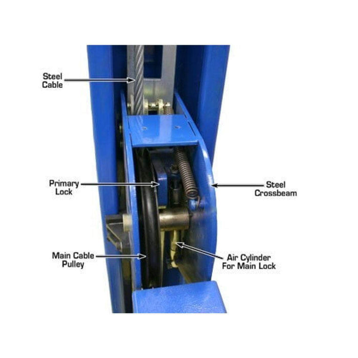 Atlas Auto Equipment Alignment Lift Atlas Equipment 412A Alignment Lift + RJ6 Rolling Jacks Combo