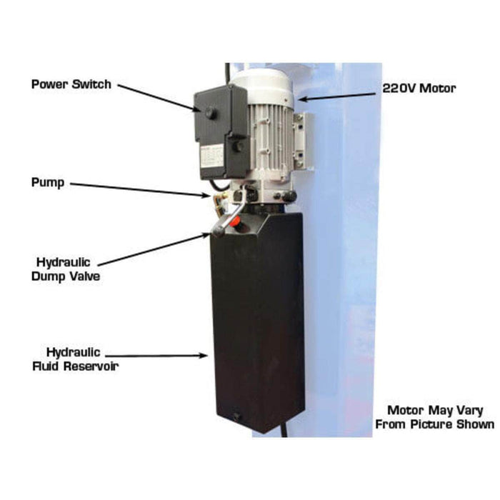 Atlas Auto Equipment Alignment Lift Atlas Equipment 412A Alignment Lift + RJ6 Rolling Jacks Combo