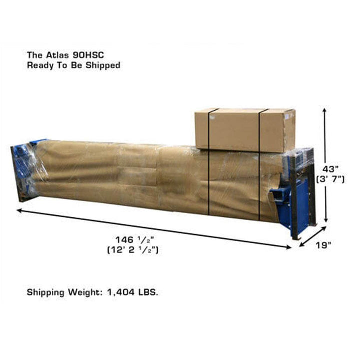 Atlas Auto Equipment Two Post Vehicle Lift Atlas Equipment 9OHSC Overhead 9,000 lb. Capacity 2-Post Lift