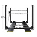 Atlas Auto Equipment Four Post Vehicle Lift Atlas Equipment Apex 8 ALI Certified Hobbyist 8,000 lb. Capacity 4-Post Lift