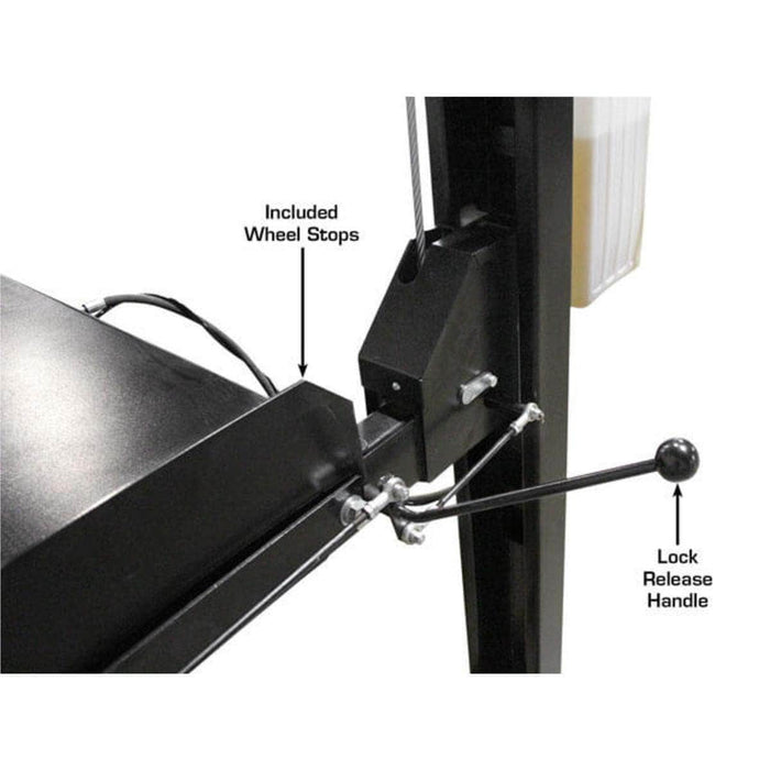Atlas Auto Equipment Four Post Vehicle Lift Atlas Equipment Apex 8 ALI Certified Hobbyist 8,000 lb. Capacity 4-Post Lift