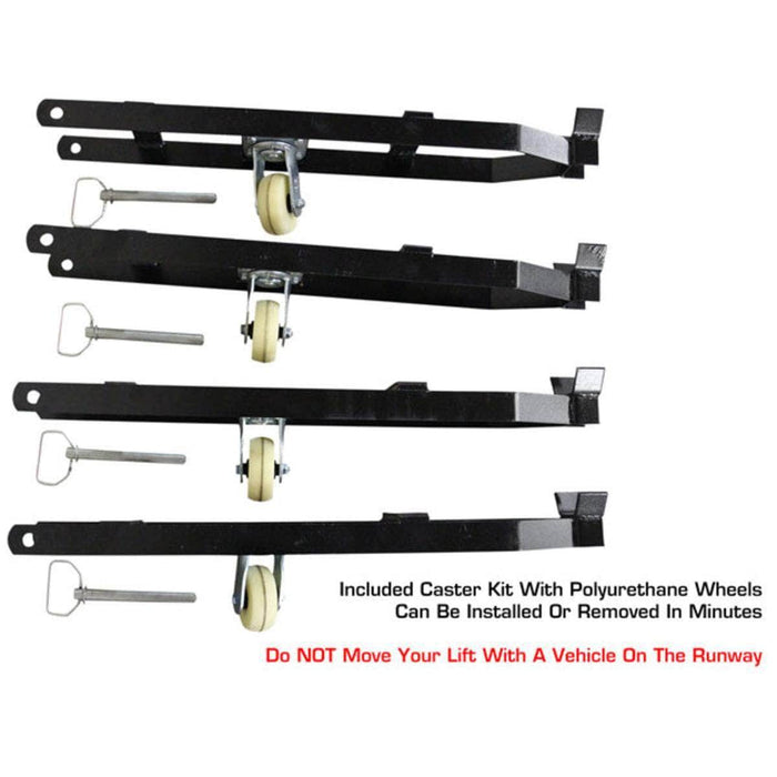 Atlas Auto Equipment Four Post Vehicle Lift Atlas Equipment Apex 8 ALI Certified Hobbyist 8,000 lb. Capacity 4-Post Lift