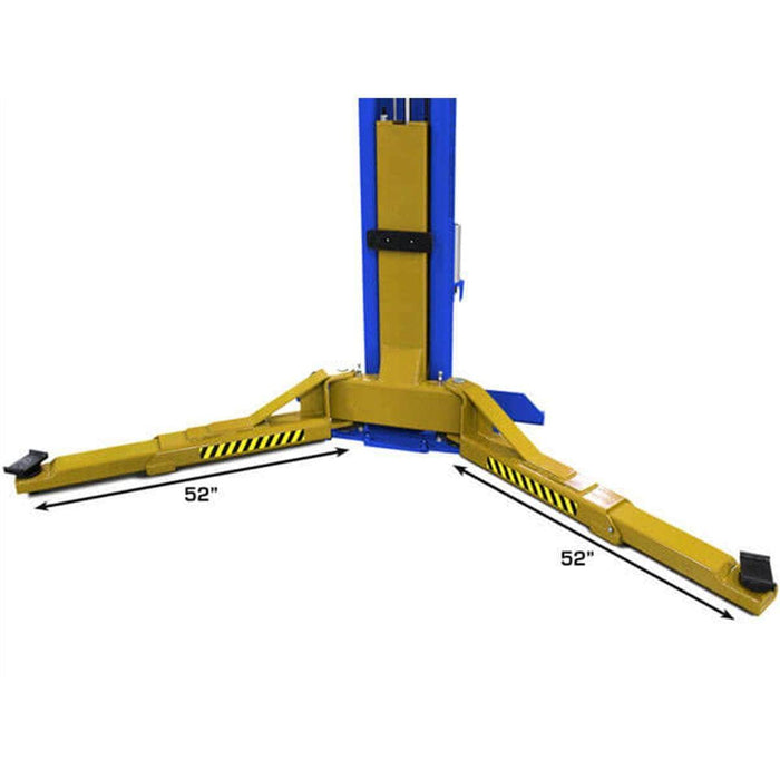Atlas Auto Equipment Two Post Vehicle Lift Atlas Equipment Platinum PVL15 ALI Certified Commercial Overhead 15,000 lb. Capacity 2-Post Lift