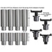 Atlas Auto Equipment Two Post Vehicle Lift Atlas Equipment Platinum PVL15 ALI Certified Commercial Overhead 15,000 lb. Capacity 2-Post Lift
