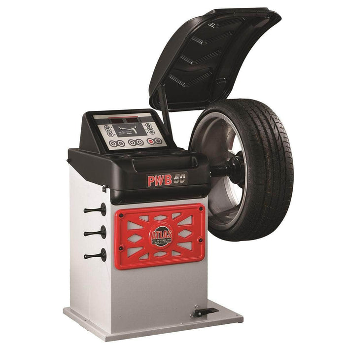 Atlas Auto Equipment Wheel Balancer Atlas Equipment Platinum PWB50 Premium 2D Computer Wheel Balancer