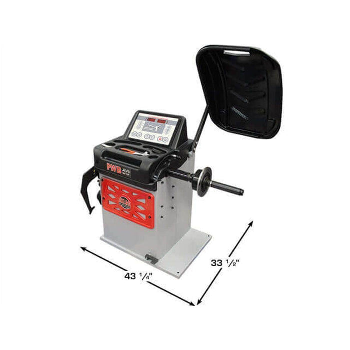 Atlas Auto Equipment Wheel Balancer Atlas Equipment Platinum PWB50 Premium 2D Computer Wheel Balancer