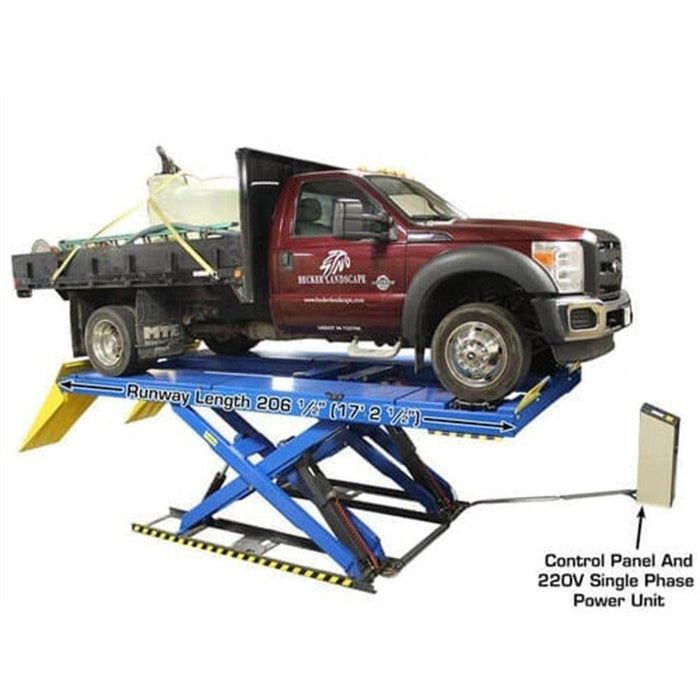 Atlas Auto Equipment Scissor Lift Atlas Equipment PX16A 16,000 lb. Alignment Scissor Lift w/ Turntables