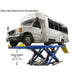 Atlas Auto Equipment Scissor Lift Atlas Equipment PX16A 16,000 lb. Alignment Scissor Lift w/ Turntables