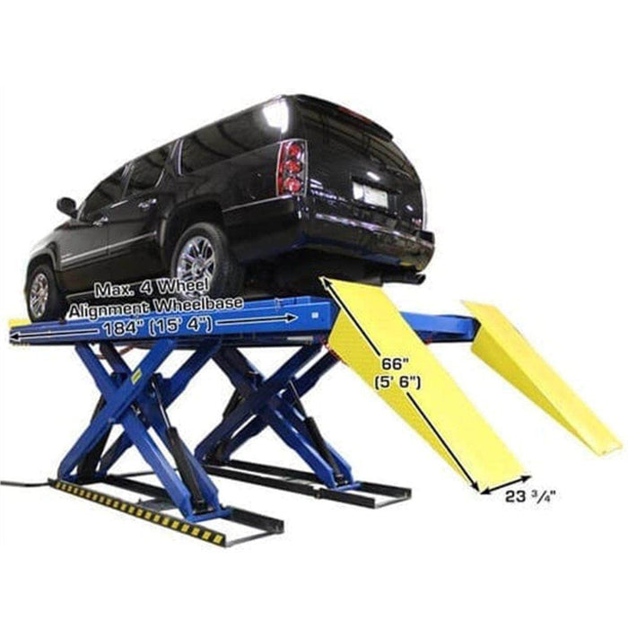 Atlas Auto Equipment Scissor Lift Atlas Equipment PX16A 16,000 lb. Alignment Scissor Lift w/ Turntables