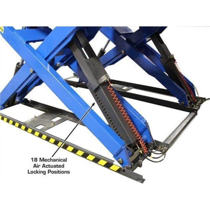 Atlas Auto Equipment Scissor Lift Atlas Equipment PX16A 16,000 lb. Alignment Scissor Lift w/ Turntables