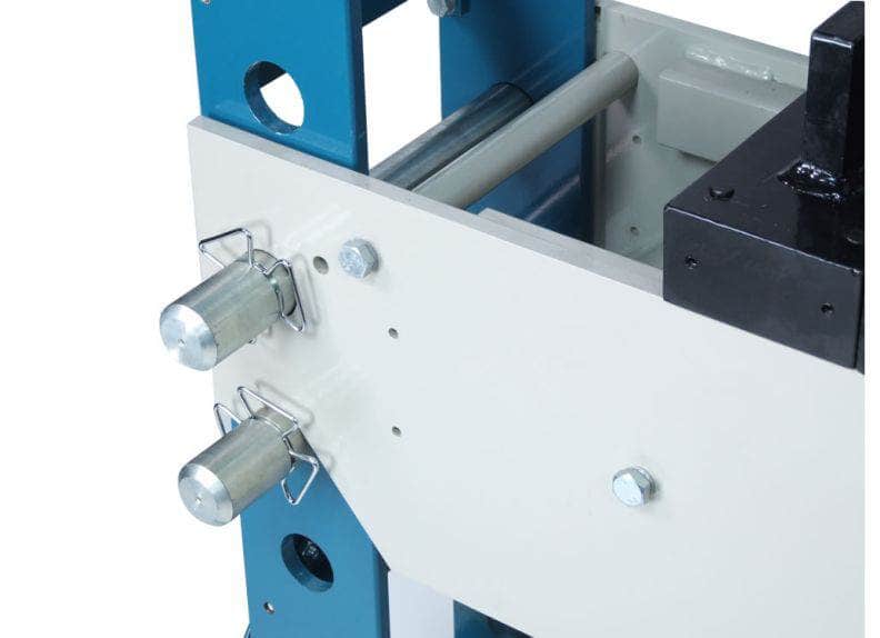 Baileigh Shop Presses Baileigh 100-Ton Air/Hand H-Frame Hydraulic Press – Heavy-Duty, Industrial-Grade