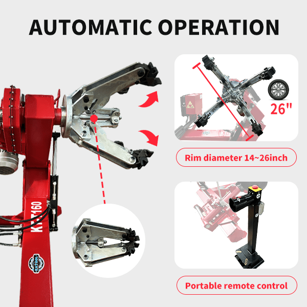 Katool Tire Changer Katool KT-T160 Heavy Duty Truck Tire Changer Machine