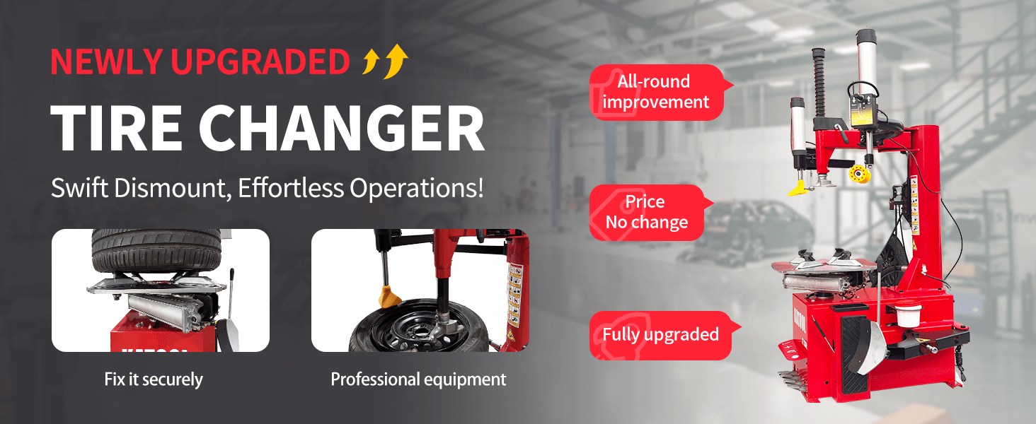 Katool Tire Changer Katool KT-T830 Wheel Clamp Tire Changer Machine