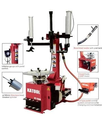 Katool Katool Tire Changer KT-T830 & Wheel Balancer KT-B700 Combo