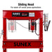 Sunex Shop Presses Sunex 5750AH 50 Ton Air/Hydraulic Shop Press