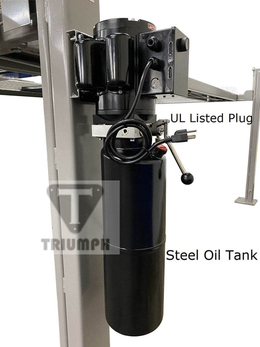 Triumph Four Post Vehicle Lift Triumph - The Classic Lift 8,000 Shorter Length